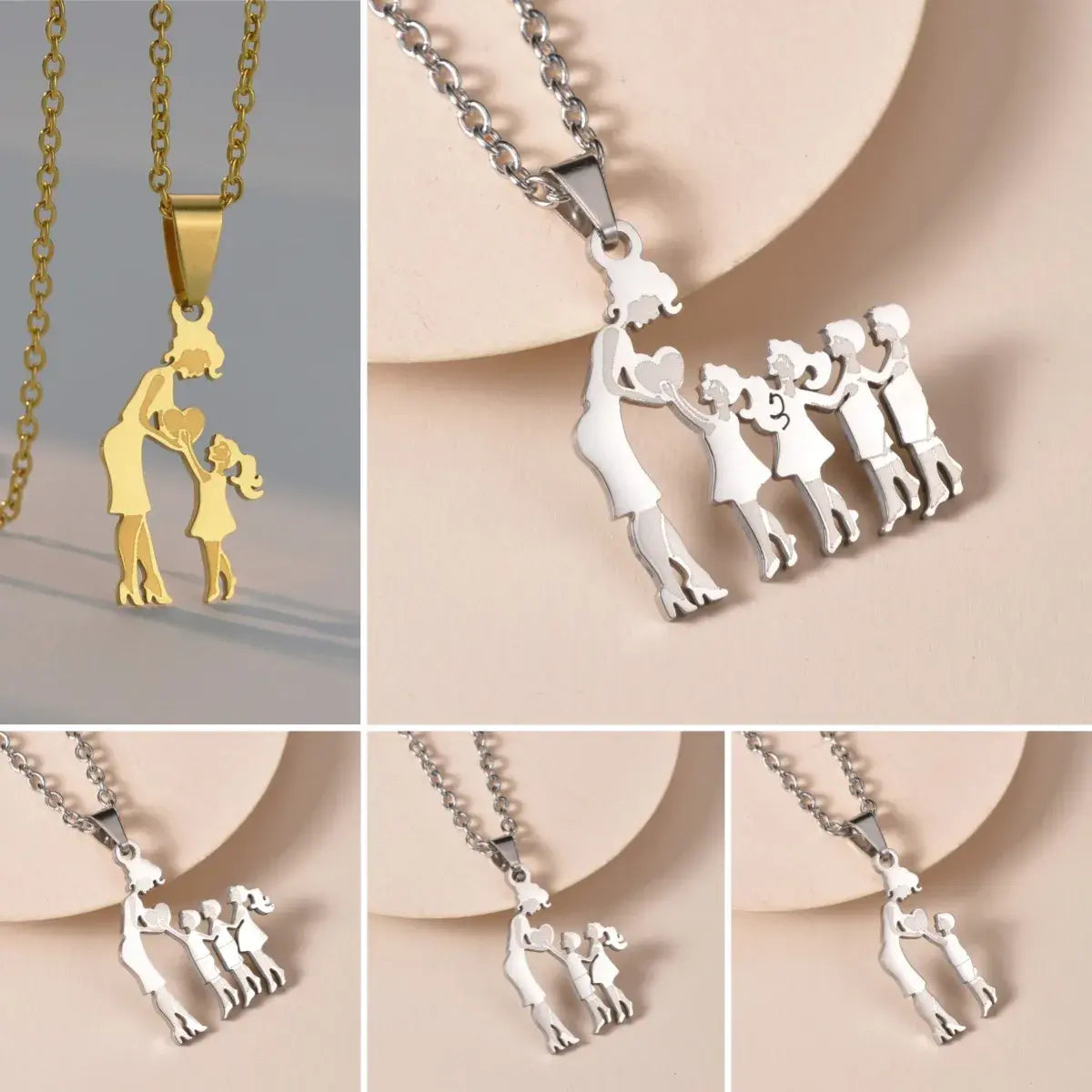 Family Necklace Mother's Gift
