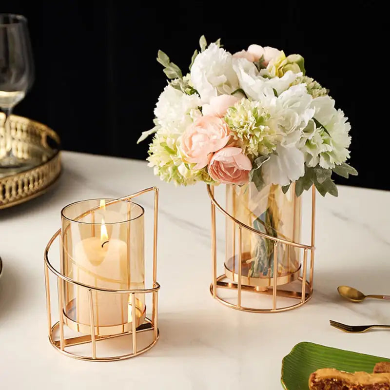 Eleganza Candle Holders