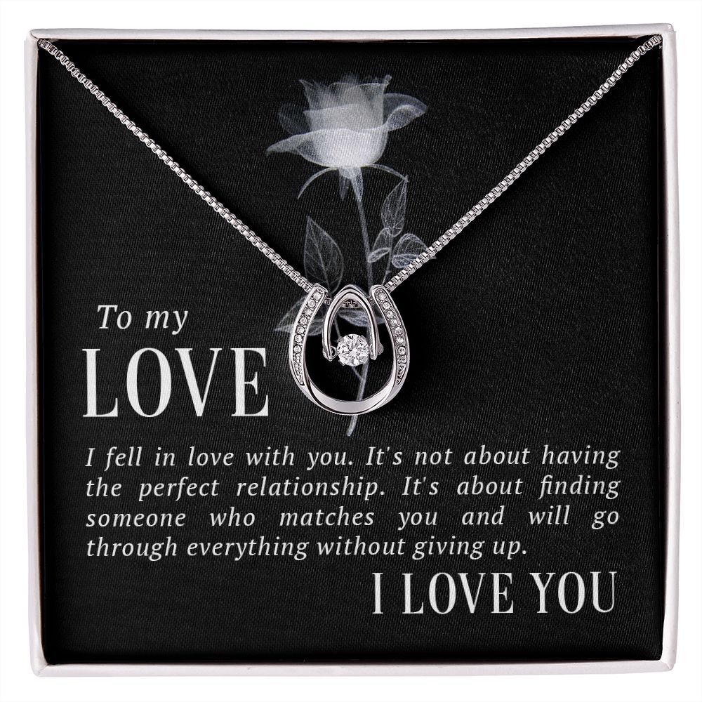 To My Love - Lucky in Love Necklace