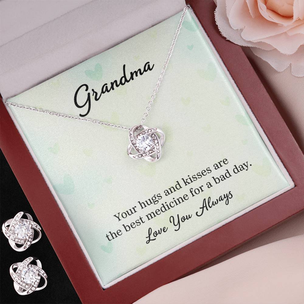 To Grandma - Love Knot Necklace