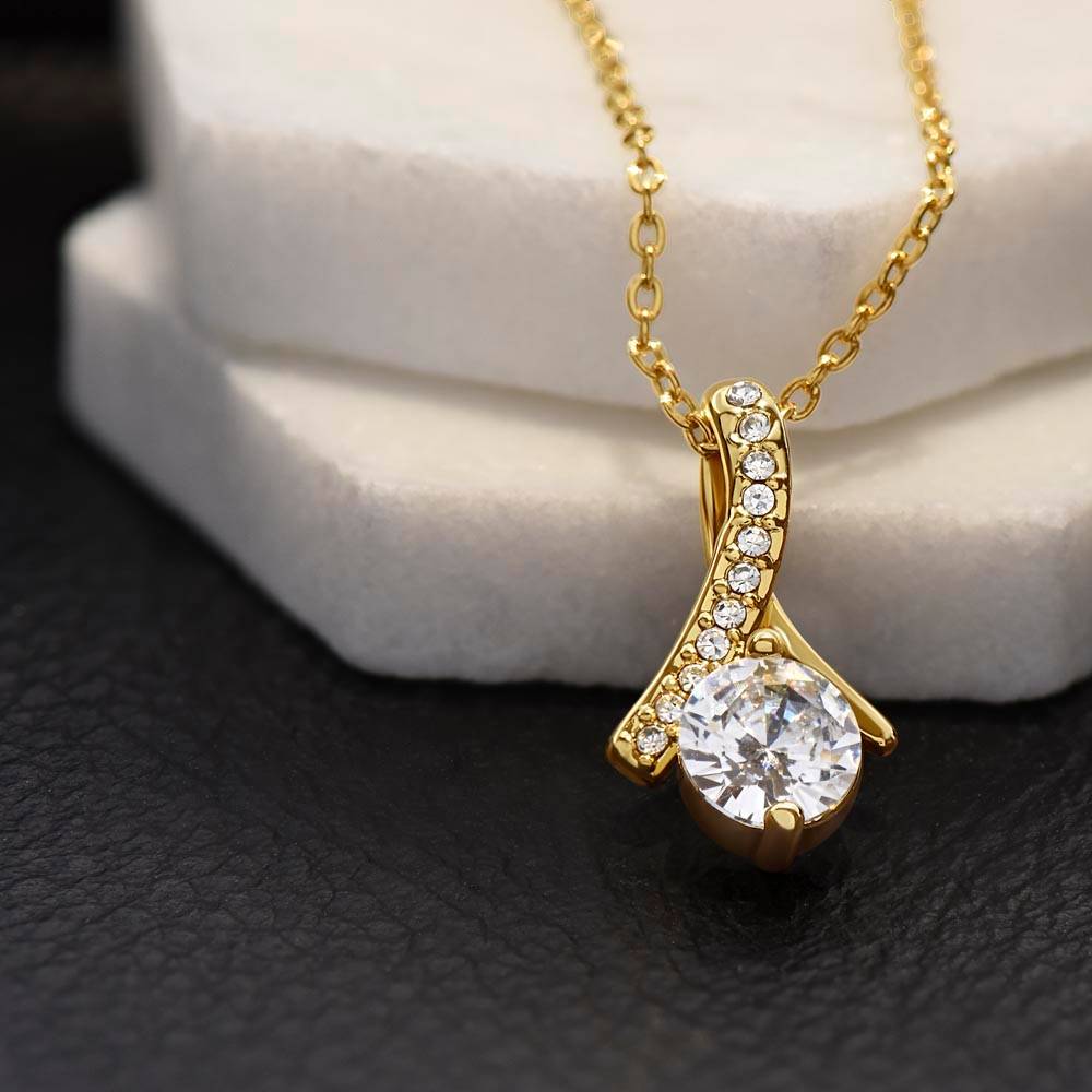 To My Beautiful Mum - Alluring Beauty Necklace