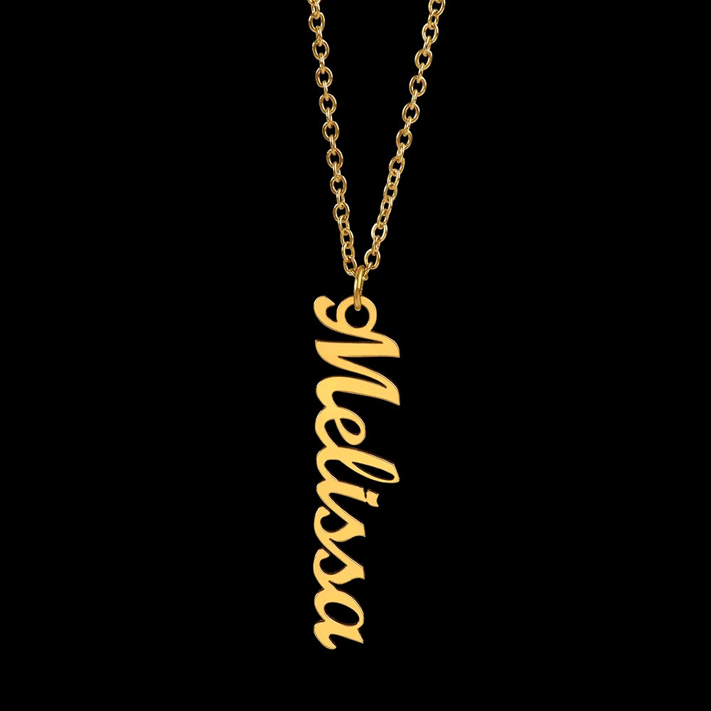 To Grandma - Vertical Name Necklace
