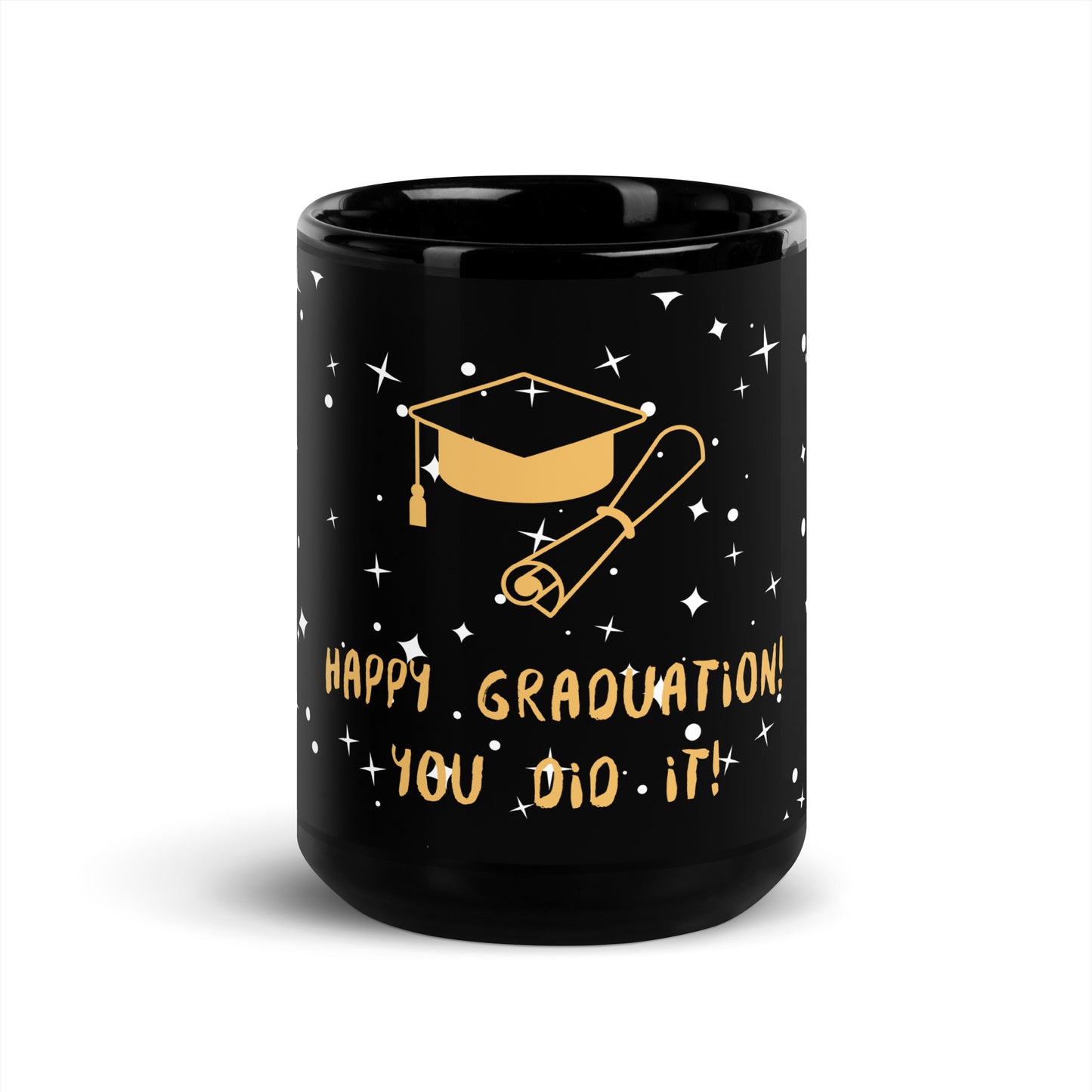 Graduation Day - Black Glossy Mug