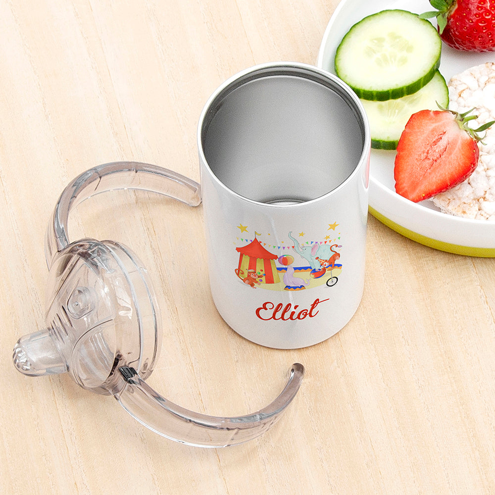 Personalised Circus Sippy Cup