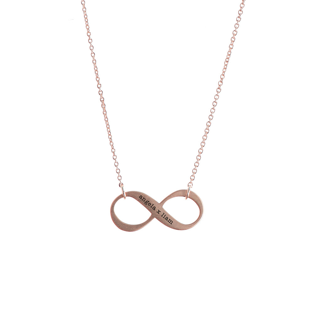 Personalised Infinity Necklace