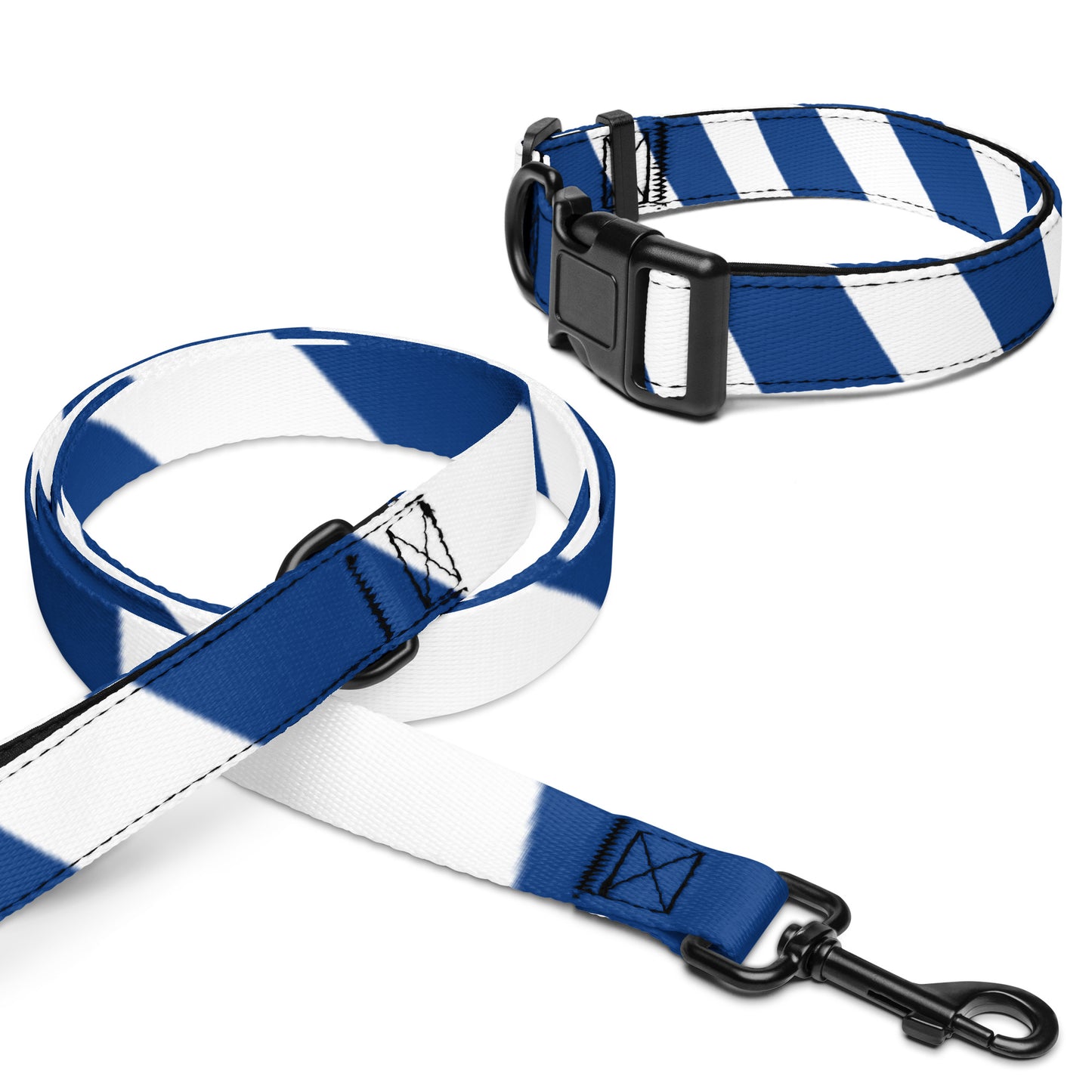 Pet Collar & Leash Set - Multicolour