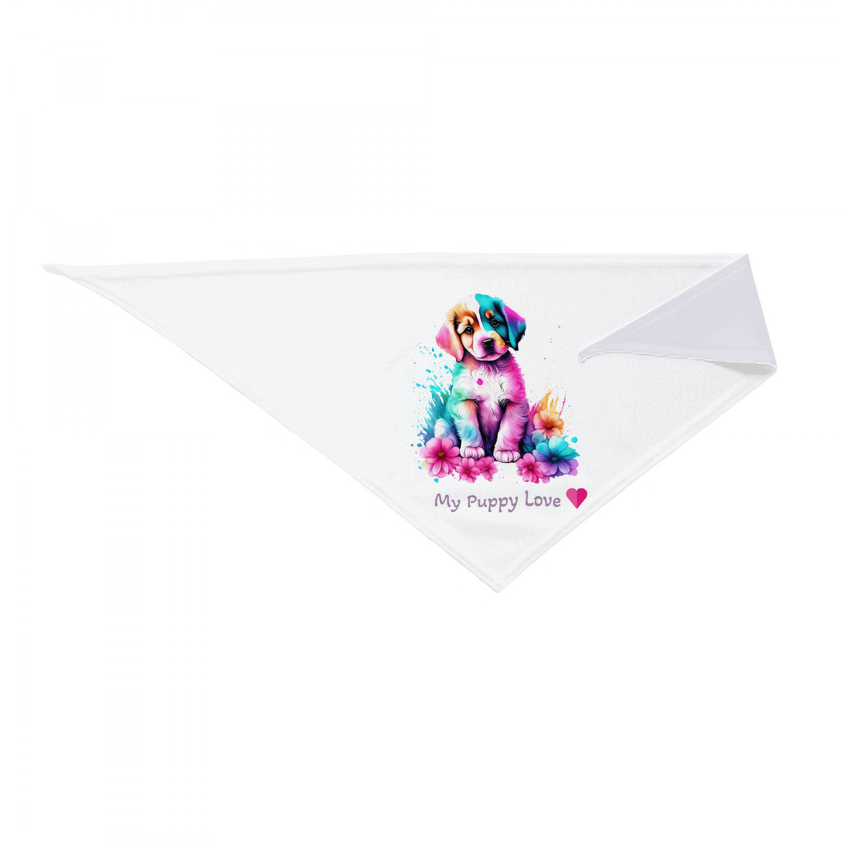 Pet Decorative Triangle Scarf - My Puppy Love