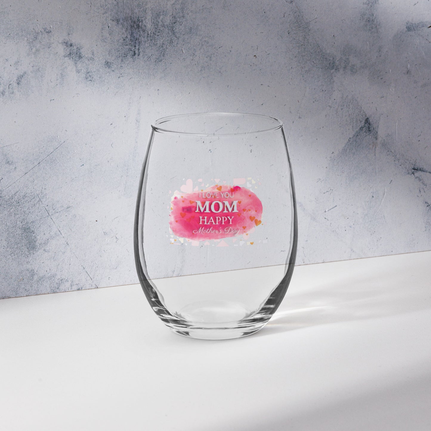 Stemless Wine Glass - Mother's Day