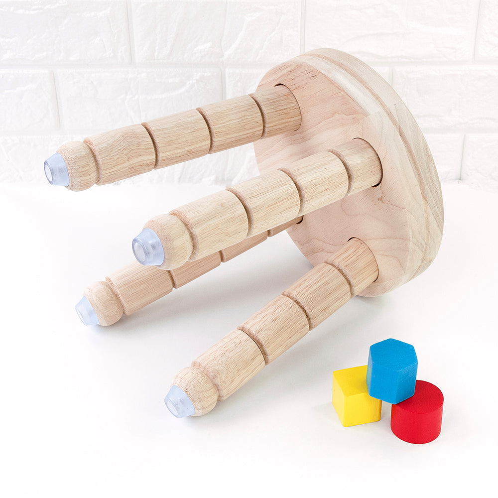 Personalised Kids' Flower Wooden Stool