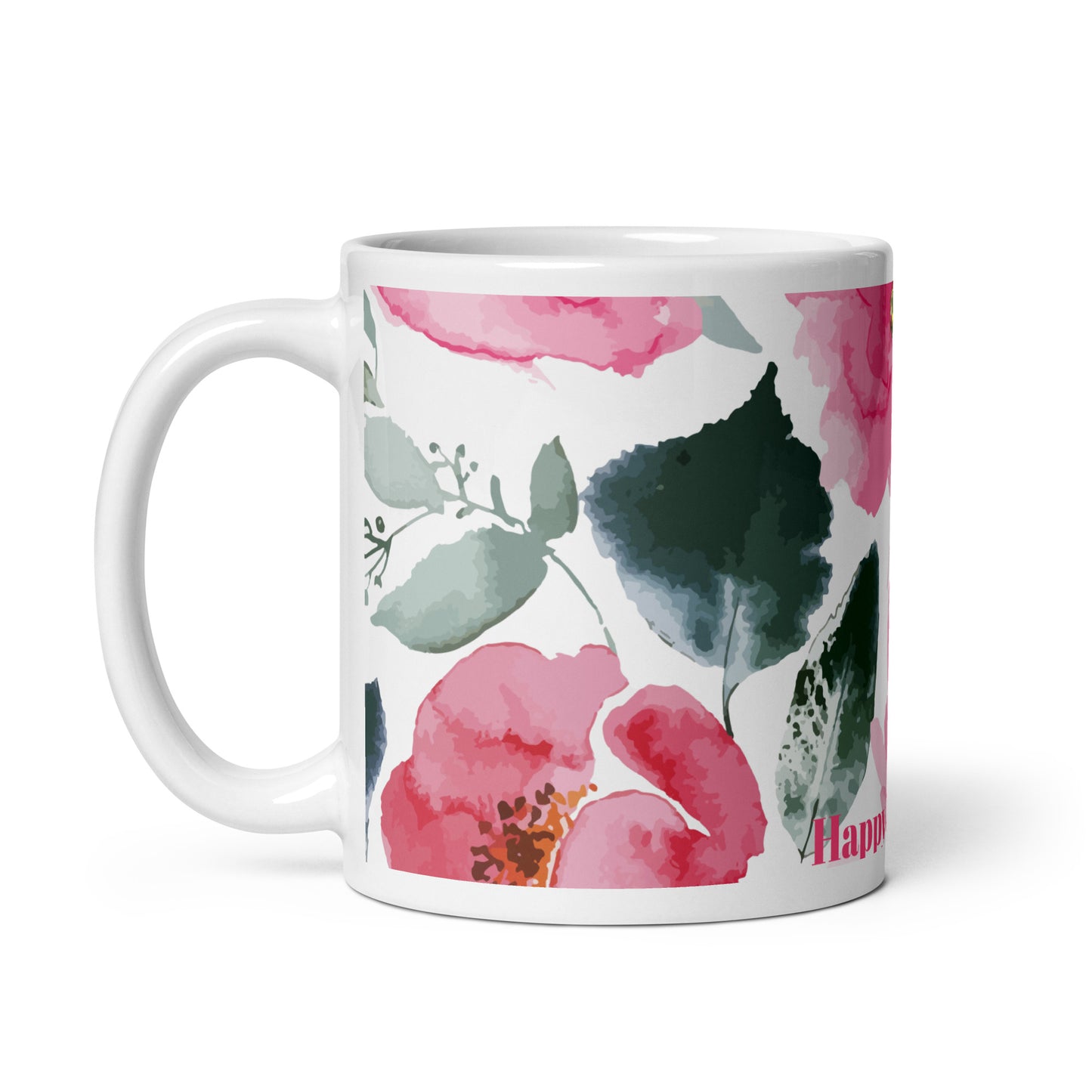 Floral Shavuot Mug - Happy Shavuot