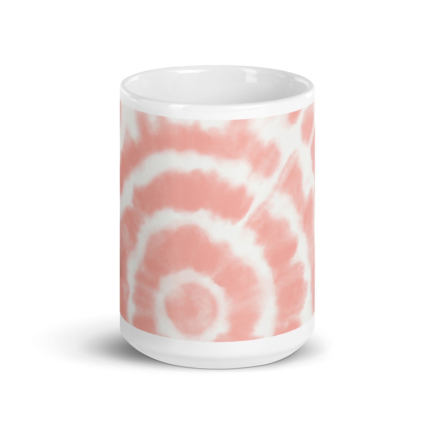 Pink Tie-dye Glossy Mug