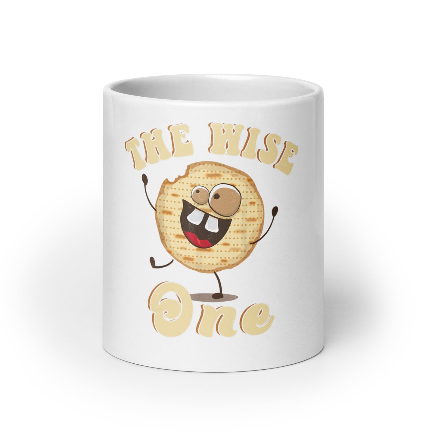 Passover The Wise One - White Glossy Mug