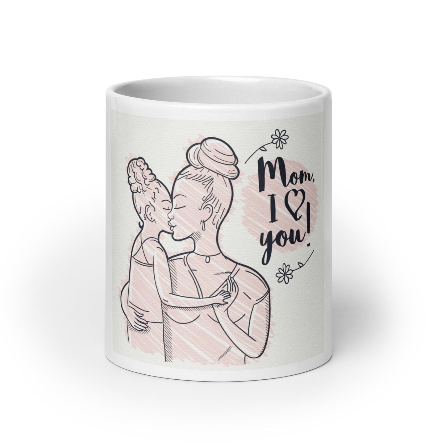 White glossy mug - Mother's Day