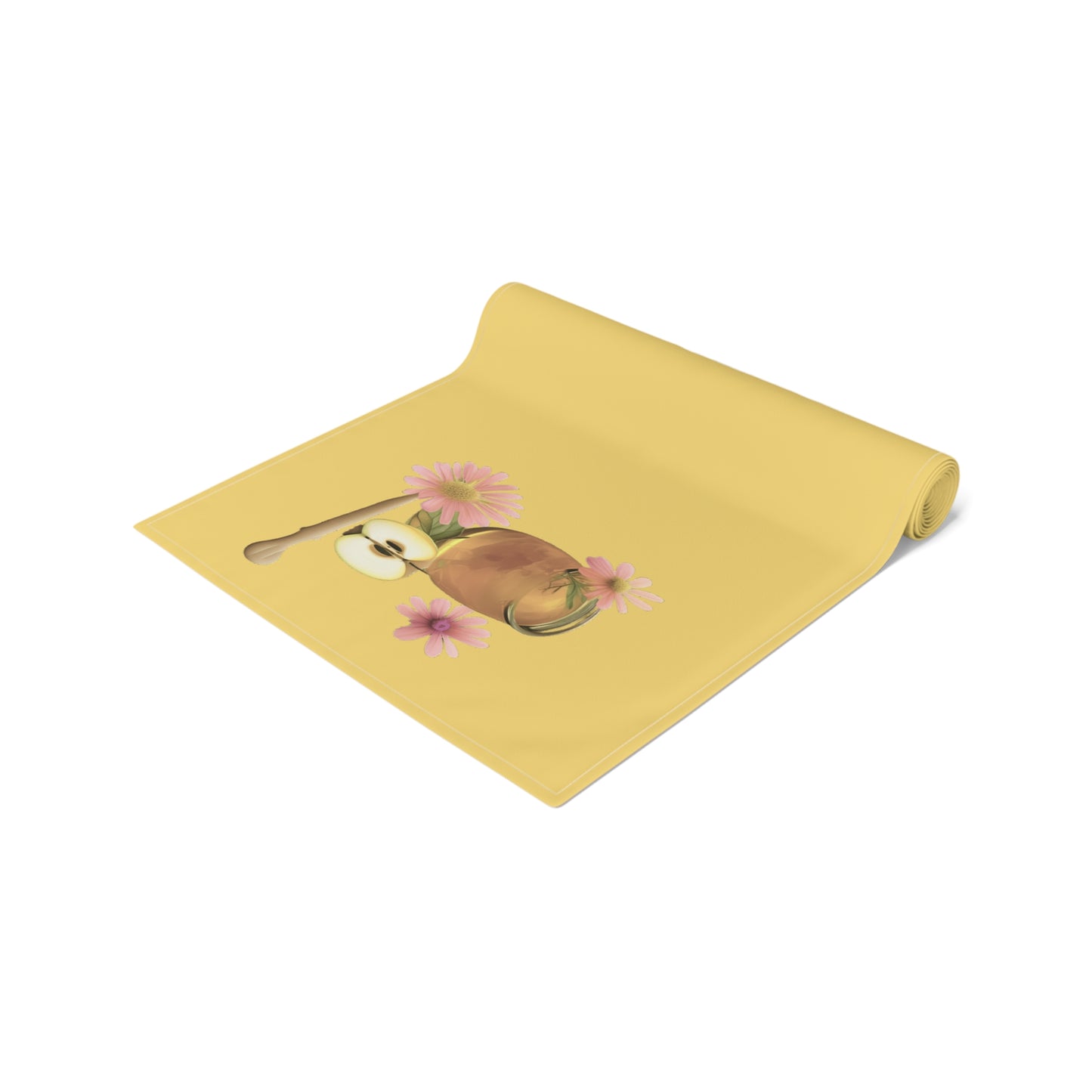 Rosh Hashanah Table Runner - Yellow