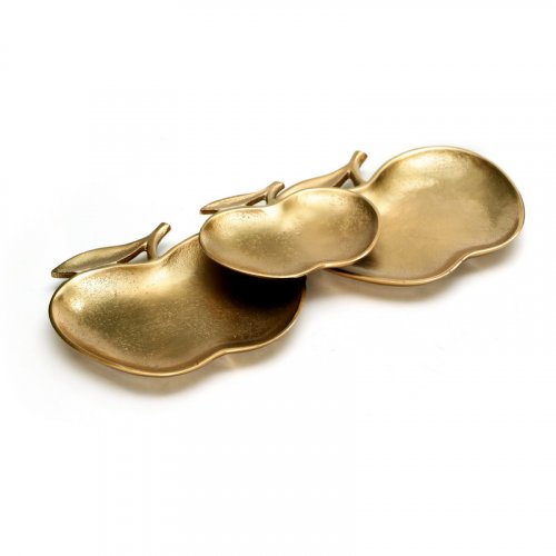 Rosh Hashanah Gold Trio Tray - New Product!