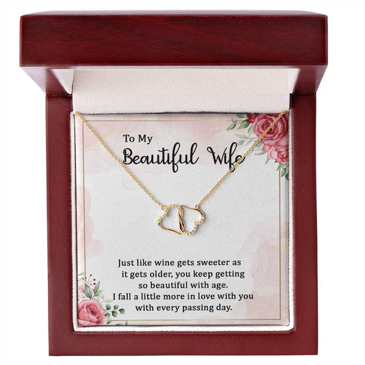 To My Beautiful Wife - Everlasting Love - Necklace