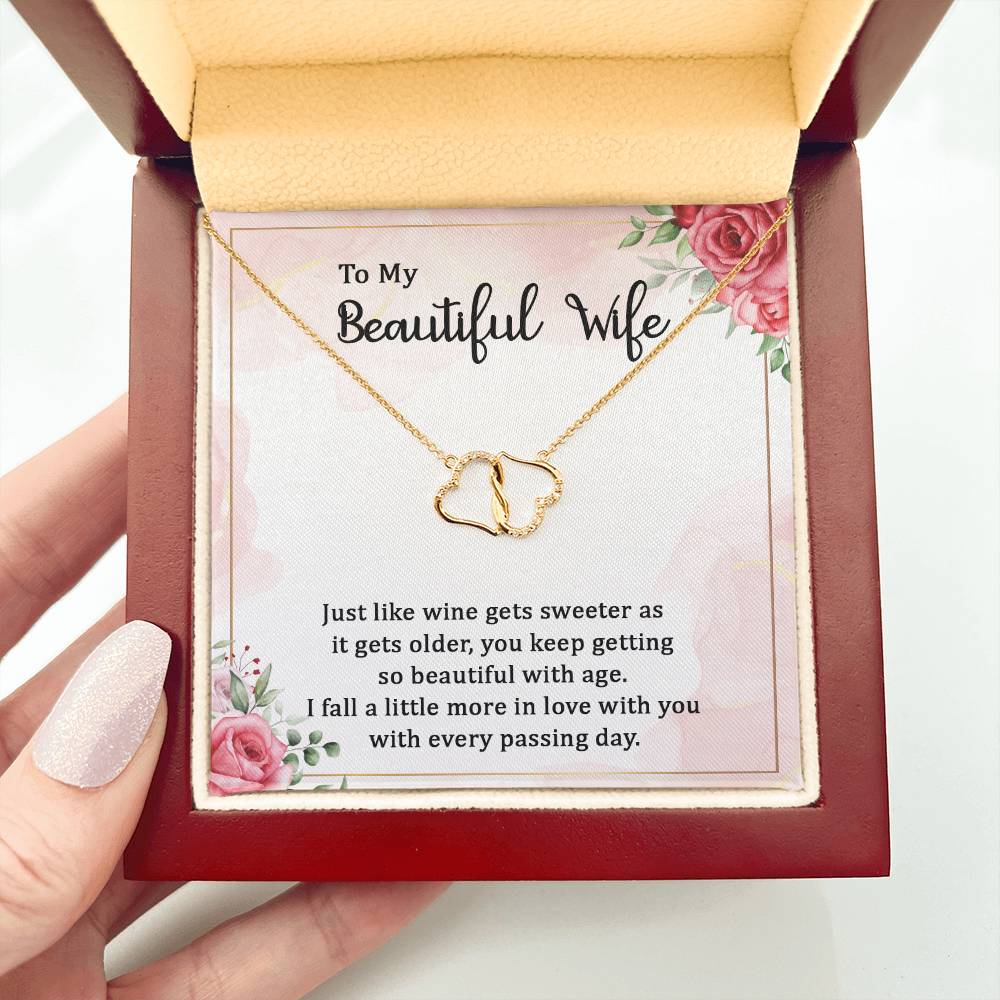 To My Beautiful Wife - Everlasting Love - Necklace