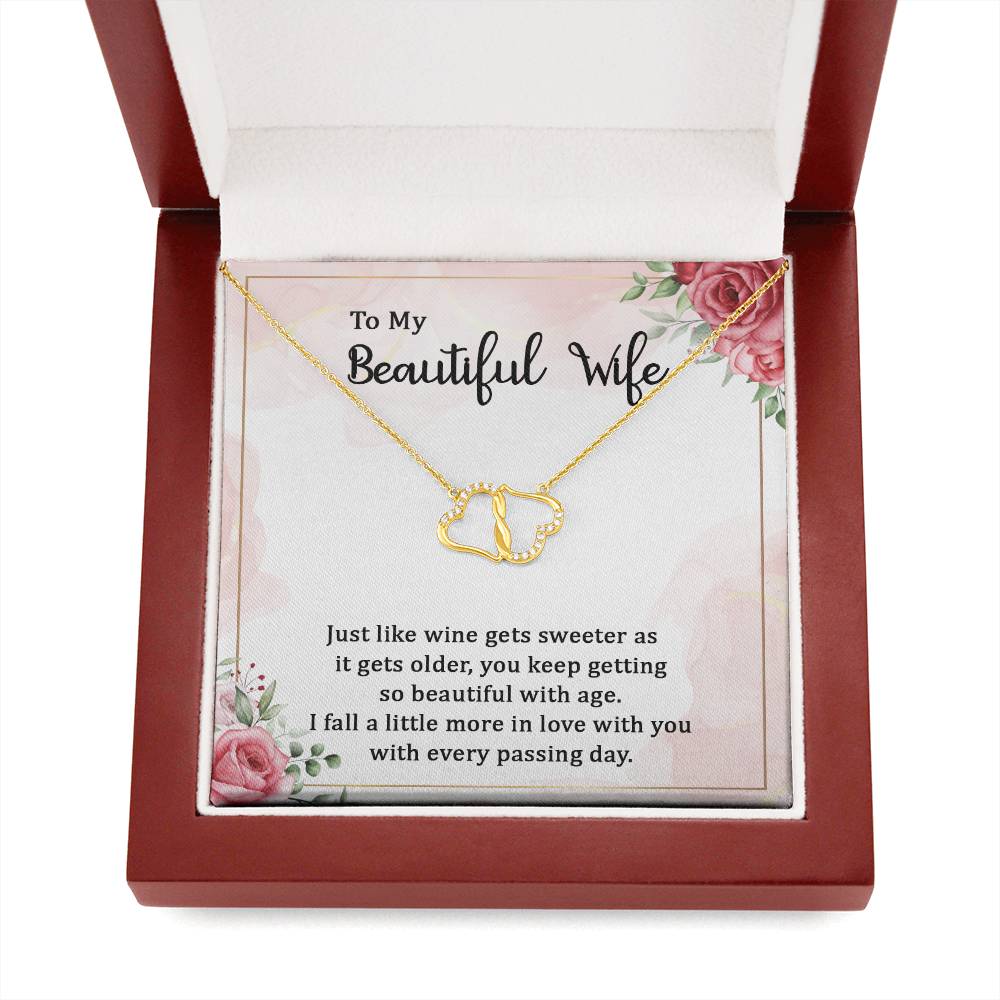 To My Beautiful Wife - Everlasting Love - Necklace