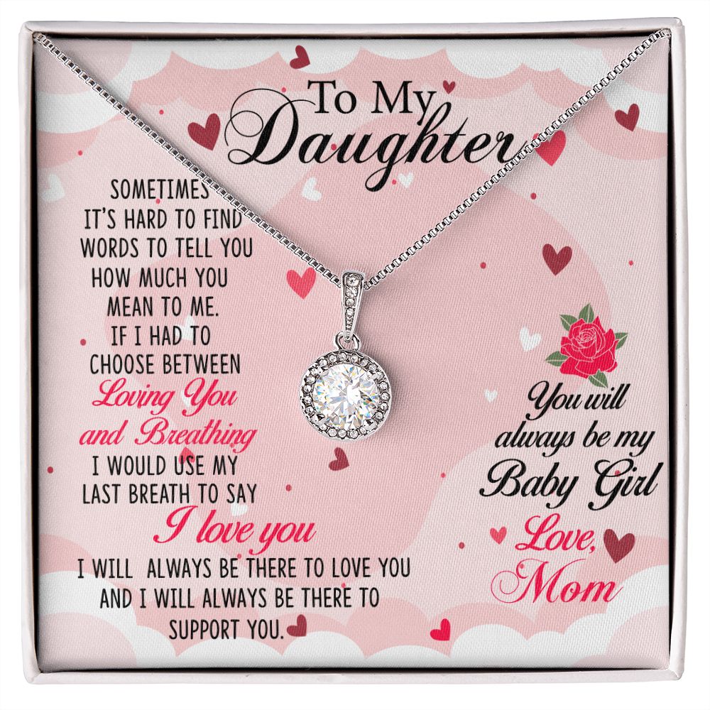 To My Daughter Eternal Hope Necklace