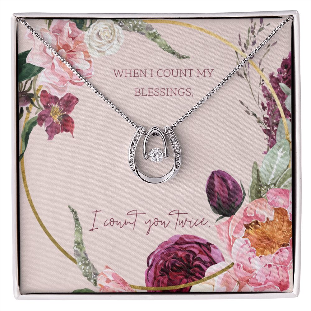 To My Special Someone Lucky Love Necklace