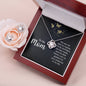 To My Mum - Love Knot Necklace and Earring Set