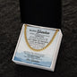 Cuban Link Chain - To My Grandson