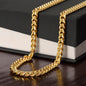 Cuban Link Chain - To My Grandson