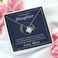 To My Beautiful Daughter - Love Know Necklace