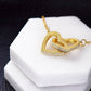 Daughter - Interlocking Hearts Necklace