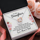 Daughter - Interlocking Hearts Necklace