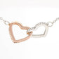Daughter - Interlocking Hearts Necklace