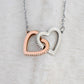 Daughter - Interlocking Hearts Necklace
