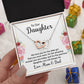 Daughter - Interlocking Hearts Necklace