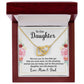 Daughter - Interlocking Hearts Necklace