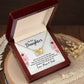 Daughter - Interlocking Hearts Necklace