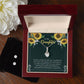 To My Daughter - Alluring Beauty Necklace & Earrings