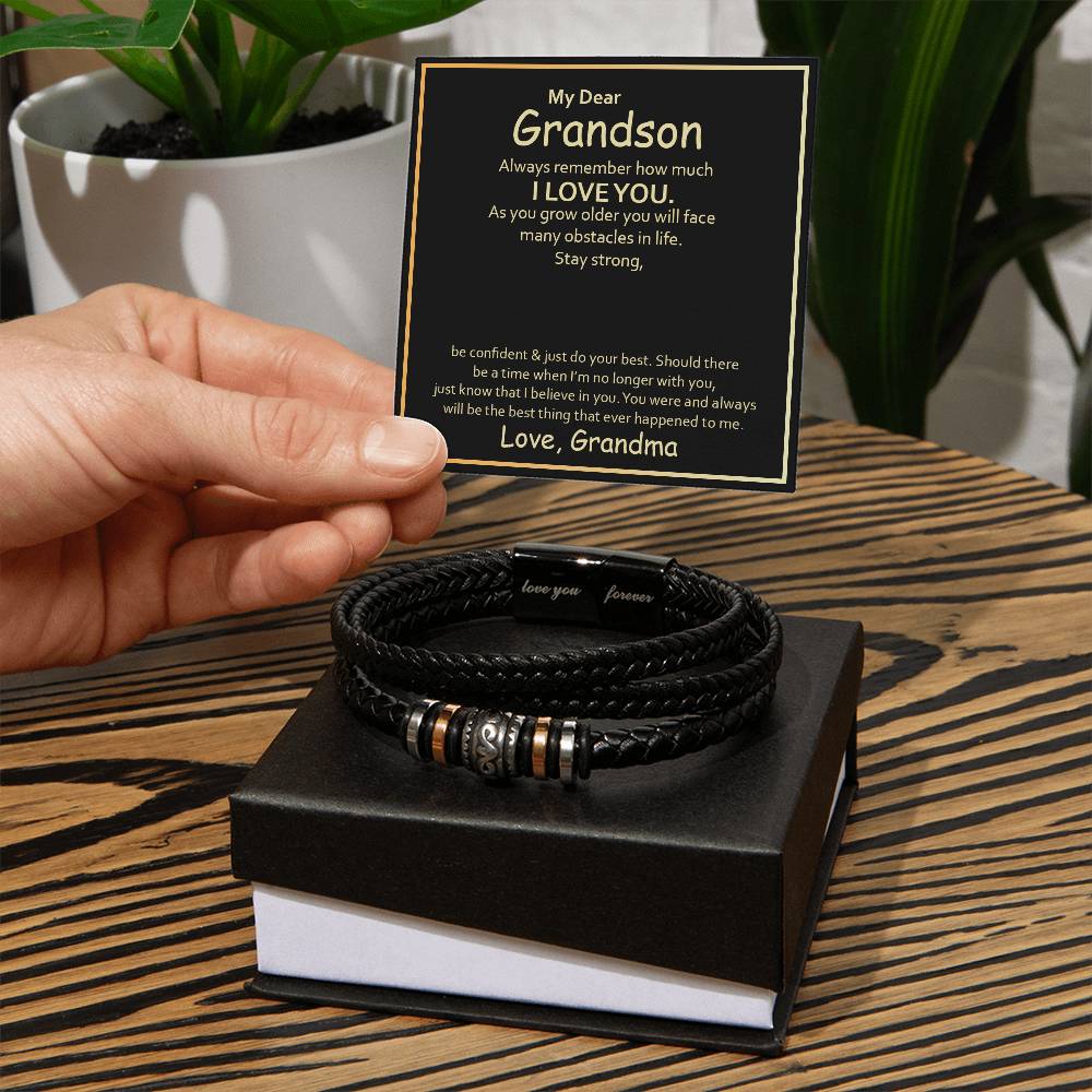 Bracelet To My Grandson