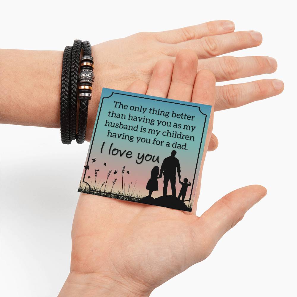 Love You Forever Bracelet - To My Husband