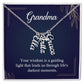 To Grandma - Vertical Name Necklace