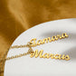 To Grandma - Vertical Name Necklace