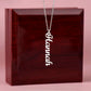 To Grandma - Vertical Name Necklace