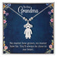 Kid Charm Necklace - To Our Grandma