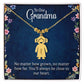 Kid Charm Necklace - To Our Grandma