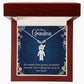 Kid Charm Necklace - To Our Grandma
