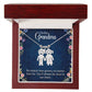 Kid Charm Necklace - To Our Grandma