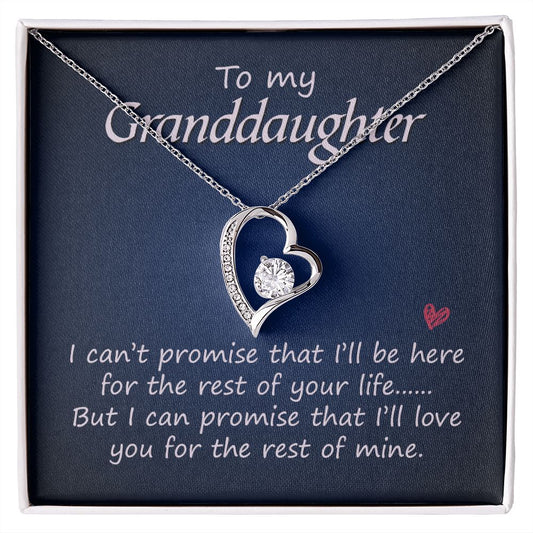 Forever Love Necklace - To My Granddaughter