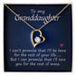 Forever Love Necklace - To My Granddaughter