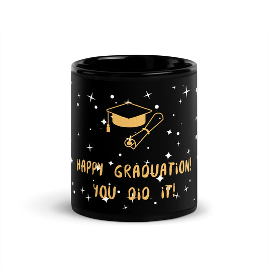 Graduation Day - Black Glossy Mug