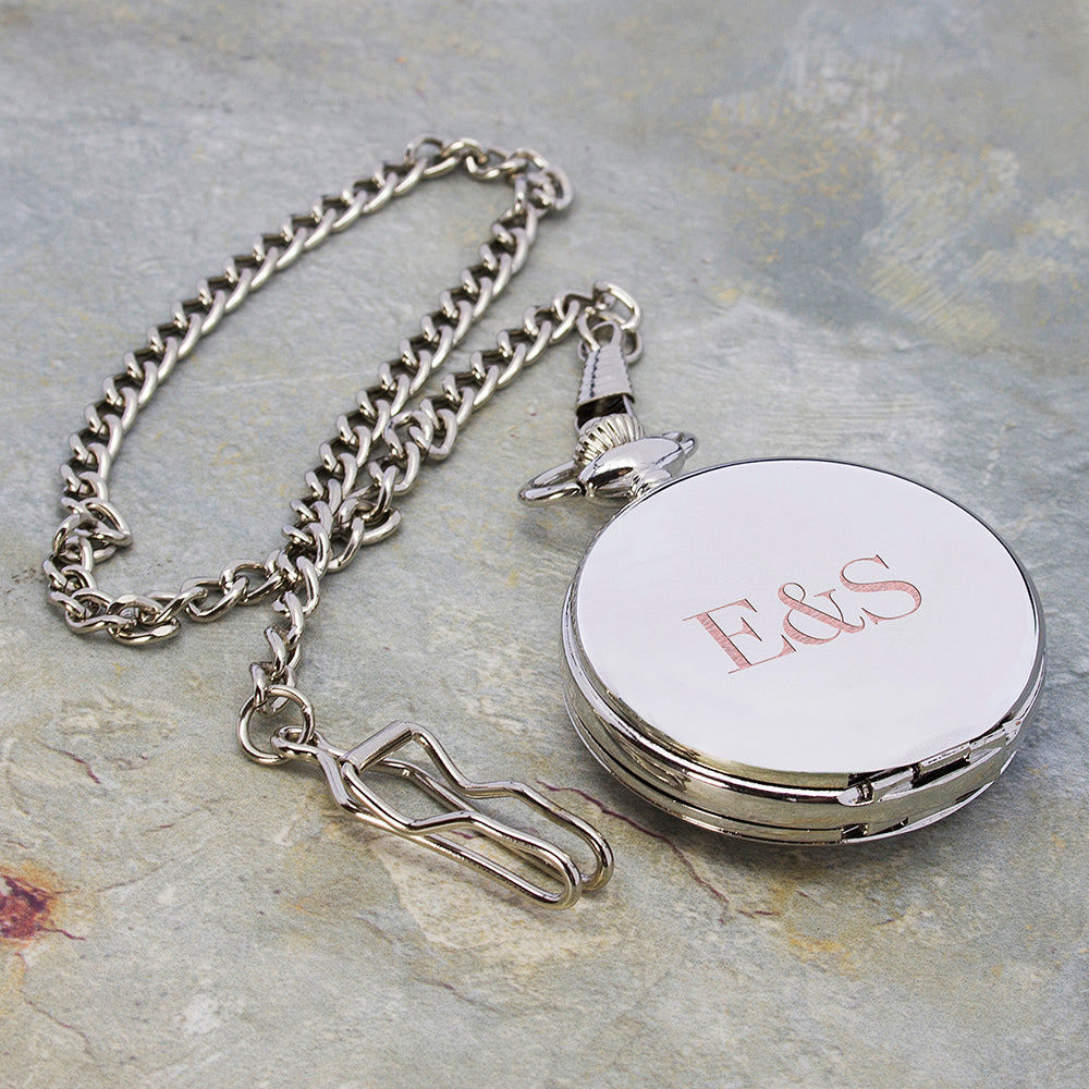 Personalised Heritage Dual-Side Pocket Watch