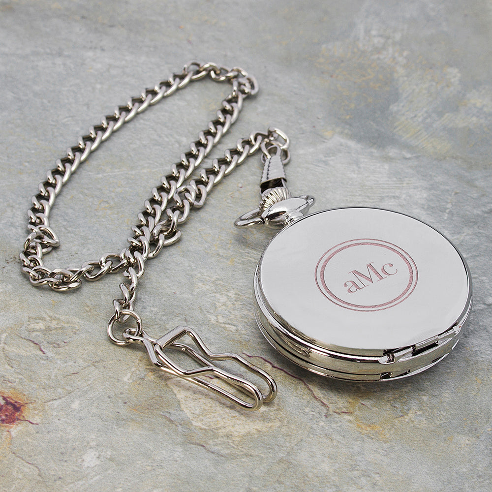 Personalised Heritage Dual-Side Pocket Watch